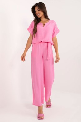 Spodnie Komplet Model DHJ-KMPL-3301.63 Pink - Italy Moda Italy Moda