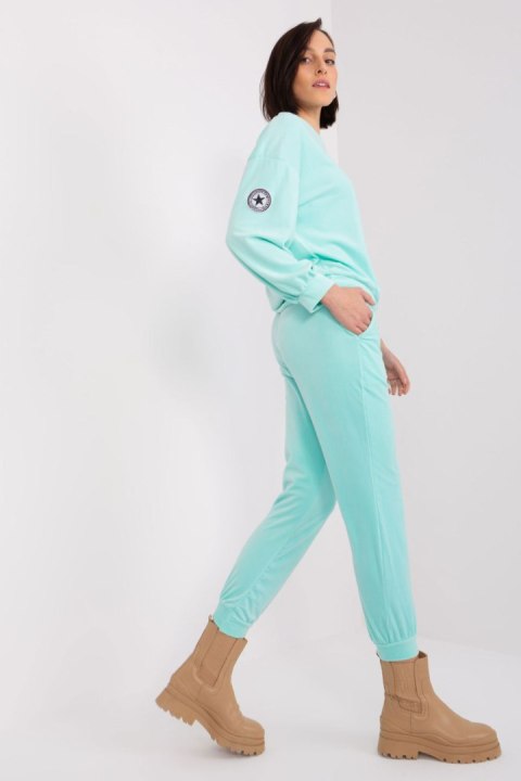 Spodnie Komplet Model DHJ-KMPL-8328.48 Mint - Italy Moda Italy Moda Spodnie Komplet Model DHJ-KMPL-8328.48 Mint - Italy Moda Italy Moda