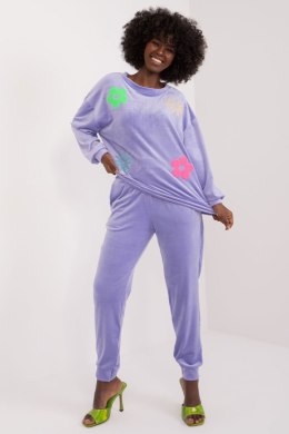 Spodnie Komplet Model DHJ-KMPL-8655.05 Light Violet - Italy Moda Italy Moda