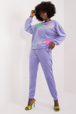 Spodnie Komplet Model DHJ-KMPL-8655.05 Light Violet - Italy Moda Italy Moda