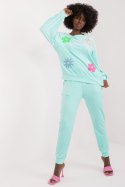 Spodnie Komplet Model DHJ-KMPL-8655.05 Mint - Italy Moda Italy Moda