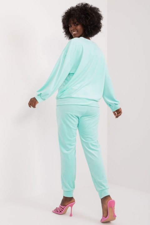 Spodnie Komplet Model DHJ-KMPL-8655.05 Mint - Italy Moda Italy Moda Spodnie Komplet Model DHJ-KMPL-8655.05 Mint - Italy Moda Italy Moda