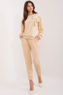 Spodnie Komplet Model DHJ-KMPL-8870.59 Beige - Italy Moda Italy Moda Spodnie Komplet Model DHJ-KMPL-8870.59 Beige - Italy Moda Italy Moda