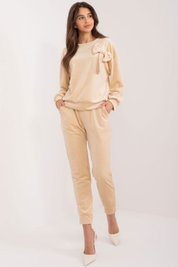Spodnie Komplet Model DHJ-KMPL-8870.59 Beige - Italy Moda Italy Moda