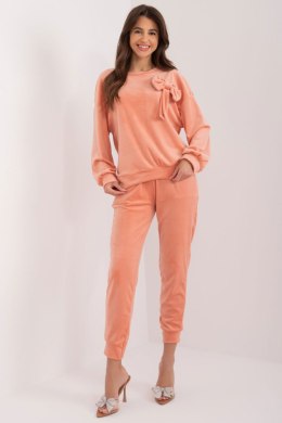Spodnie Komplet Model DHJ-KMPL-8870.59 Brzoskwinia - Italy Moda Italy Moda