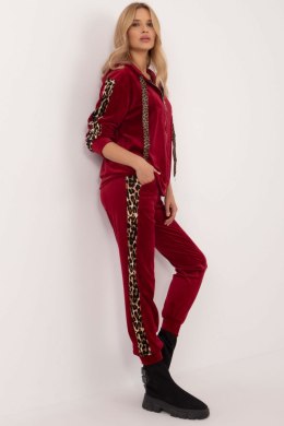 Spodnie Komplet Model DHJ-KMPL-9137.25 Bordo - Italy Moda Italy Moda