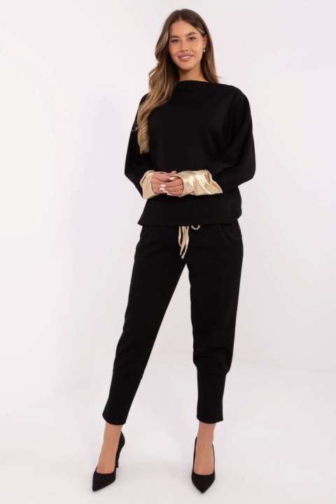 Spodnie Komplet Model DHJ-KMPL-9311.97 Black - Italy Moda Italy Moda Spodnie Komplet Model DHJ-KMPL-9311.97 Black - Italy Moda Italy Moda