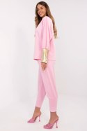 Spodnie Komplet Model DHJ-KMPL-9311.97 Light Pink - Italy Moda Italy Moda Spodnie Komplet Model DHJ-KMPL-9311.97 Light Pink - Italy Moda Italy Moda