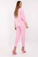 Spodnie Komplet Model DHJ-KMPL-9311.97 Light Pink - Italy Moda Italy Moda Spodnie Komplet Model DHJ-KMPL-9311.97 Light Pink - Italy Moda Italy Moda
