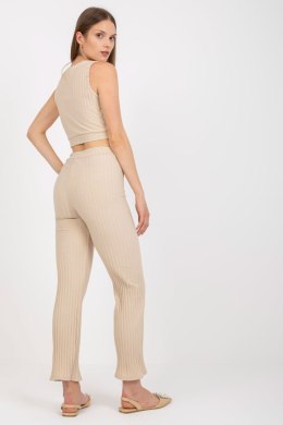 Spodnie Komplet Model DHJ-KMPL-9587.82 Beige - Italy Moda Italy Moda