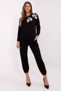 Spodnie Komplet Model MI-KMPL-M6162.30 Black - Italy Moda Italy Moda Spodnie Komplet Model MI-KMPL-M6162.30 Black - Italy Moda Italy Moda