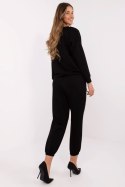 Spodnie Komplet Model MI-KMPL-M6162.30 Black - Italy Moda Italy Moda Spodnie Komplet Model MI-KMPL-M6162.30 Black - Italy Moda Italy Moda