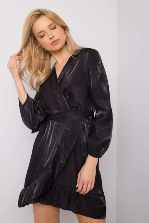 Sukienka Model DHJ-SK-11037.46P Black - Italy Moda Italy Moda Sukienka Model DHJ-SK-11037.46P Black - Italy Moda Italy Moda