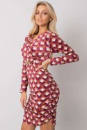 Sukienka Model DHJ-SK-12695.26P Dark Pink - Italy Moda Italy Moda