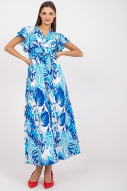 Sukienka Model DHJ-SK-13203-1.03X White/Blue - Italy Moda Italy Moda
