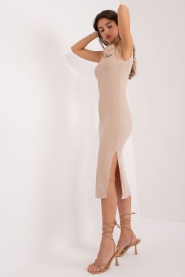 Sukienka Model DHJ-SK-17732.22 Dark Beige - Italy Moda Italy Moda