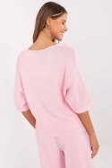 Sweter Damski Model MI-SW-2101.06 Light Pink - Italy Moda Italy Moda