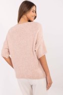 Sweter Damski Model MI-SW-2103.07 Light Pink - Italy Moda Italy Moda Sweter Damski Model MI-SW-2103.07 Light Pink - Italy Moda Italy Moda