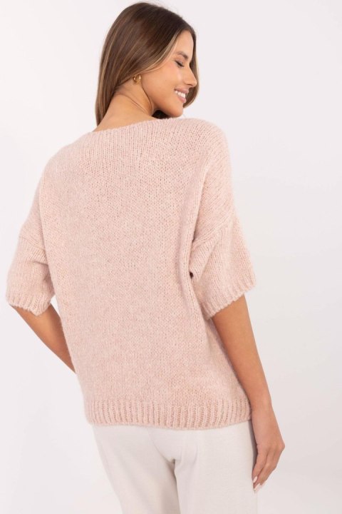 Sweter Damski Model MI-SW-2103.07 Light Pink - Italy Moda Italy Moda Sweter Damski Model MI-SW-2103.07 Light Pink - Italy Moda Italy Moda