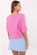 Sweter Damski Model MI-SW-2103.07 Pink - Italy Moda Italy Moda Sweter Damski Model MI-SW-2103.07 Pink - Italy Moda Italy Moda