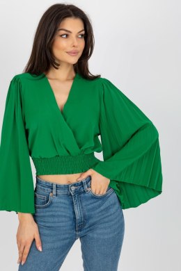 Bluzka Model DHJ-BZ-16503.30X Green - Italy Moda Italy Moda