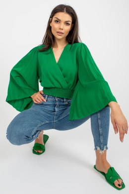 Bluzka Model DHJ-BZ-16503.30X Green - Italy Moda Italy Moda
