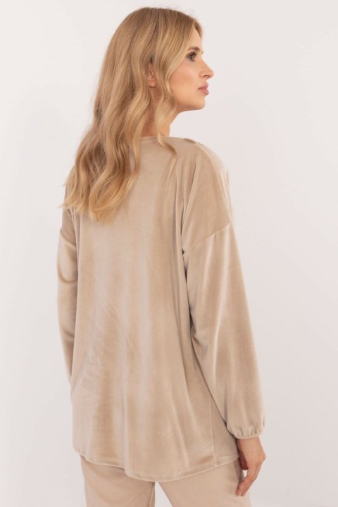 Bluzka Model DHJ-BZ-19902.49P Beige - Italy Moda Italy Moda Bluzka Model DHJ-BZ-19902.49P Beige - Italy Moda Italy Moda
