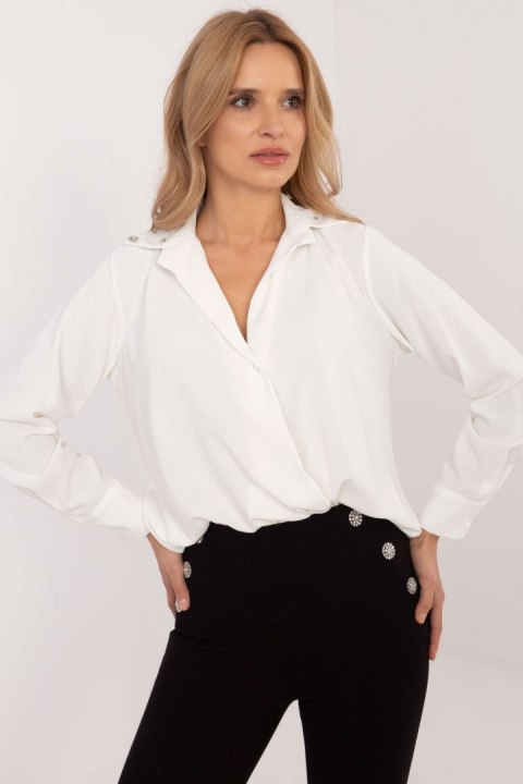 Koszula Damska Model DHJ-KS-15260.96 White - Italy Moda Italy Moda Koszula Damska Model DHJ-KS-15260.96 White - Italy Moda Italy Moda