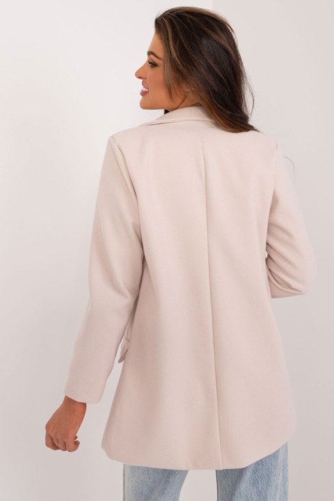 Marynarka Model DHJ-MA-18598.20X Light Beige - Italy Moda Italy Moda Marynarka Model DHJ-MA-18598.20X Light Beige - Italy Moda Italy Moda