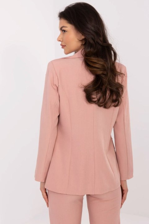 Marynarka Model DHJ-MA-18736.12 Light Pink - Italy Moda Italy Moda Marynarka Model DHJ-MA-18736.12 Light Pink - Italy Moda Italy Moda