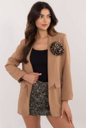 Marynarka Model DHJ-MA-19782-1.14 Camel - Italy Moda Italy Moda Marynarka Model DHJ-MA-19782-1.14 Camel - Italy Moda Italy Moda