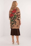Płaszcz Damski Model DHJ-PL-19821.60P Camel - Italy Moda Italy Moda Płaszcz Damski Model DHJ-PL-19821.60P Camel - Italy Moda Italy Moda