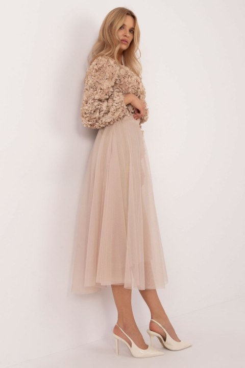 Spódnica Model DHJ-SD-19568.13X Beige - Italy Moda Italy Moda Spódnica Model DHJ-SD-19568.13X Beige - Italy Moda Italy Moda