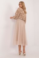 Spódnica Model DHJ-SD-19568.13X Beige - Italy Moda Italy Moda Spódnica Model DHJ-SD-19568.13X Beige - Italy Moda Italy Moda