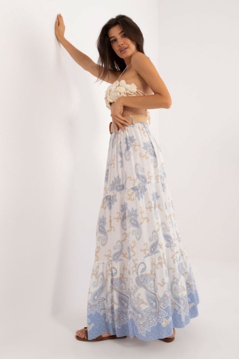 Spódnica Model DHJ-SD-7640.28 Light Blue - Italy Moda Italy Moda Spódnica Model DHJ-SD-7640.28 Light Blue - Italy Moda Italy Moda