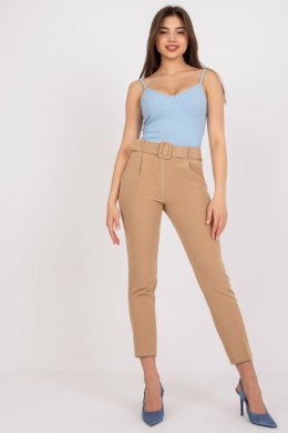 Spodnie Damskie Model DHJ-SP-12787.21X Camel - Italy Moda Italy Moda