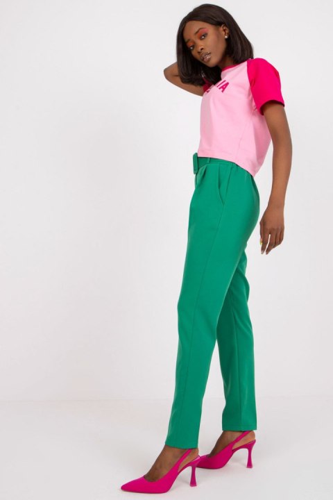 Spodnie Damskie Model DHJ-SP-12787.21X Light Green - Italy Moda Italy Moda Spodnie Damskie Model DHJ-SP-12787.21X Light Green - Italy Moda Italy Moda