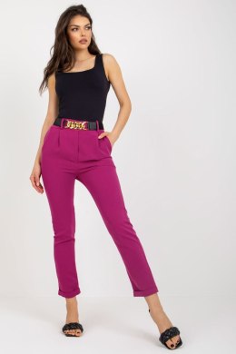 Spodnie Damskie Model DHJ-SP-13165.20 Violet - Italy Moda Italy Moda