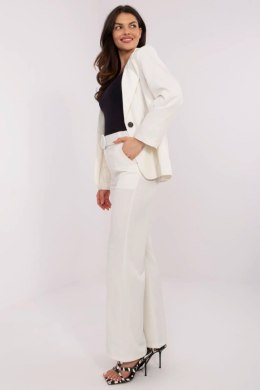 Spodnie Damskie Model DHJ-SP-18737.08 Ecru - Italy Moda Italy Moda