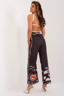 Spodnie Damskie Model DHJ-SP-18857-1.32 Black - Italy Moda Italy Moda