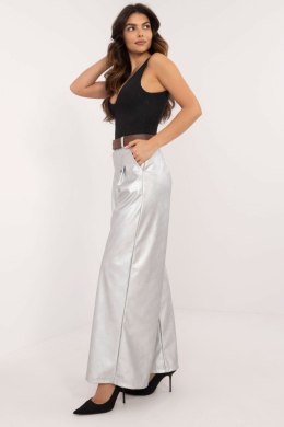 Spodnie Damskie Model DHJ-SP-19899.22X Silver - Italy Moda Italy Moda