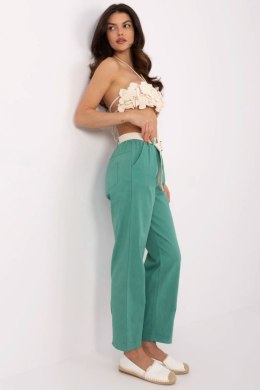 Spodnie Damskie Model DHJ-SP-20506.79 Pistacja - Italy Moda Italy Moda