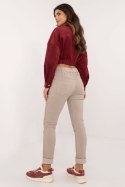 Spodnie Damskie Model DHJ-SP-21258.32 Beige - Italy Moda Italy Moda Spodnie Damskie Model DHJ-SP-21258.32 Beige - Italy Moda Italy Moda