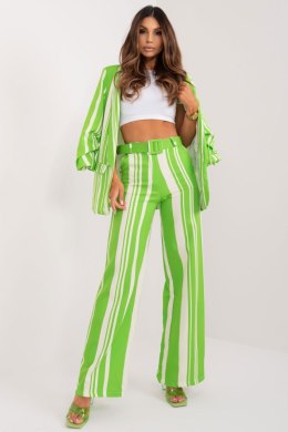 Spodnie Damskie Model DHJ-SP-5077.68 Light Green - Italy Moda Italy Moda