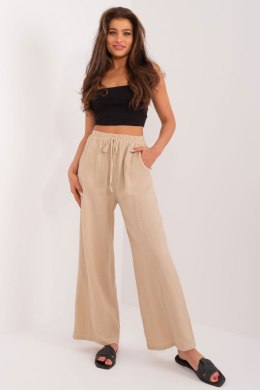 Spodnie Damskie Model DHJ-SP-8229.84 Beige - Italy Moda Italy Moda