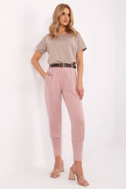 Spodnie Dresowe Model DHJ-SP-20316.16 Dark Pink - Italy Moda Italy Moda