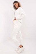 Spodnie Dresowe Model DHJ-SP-9283.83P Ecru - Italy Moda Italy Moda Spodnie Dresowe Model DHJ-SP-9283.83P Ecru - Italy Moda Italy Moda