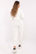Spodnie Dresowe Model DHJ-SP-9283.83P Ecru - Italy Moda Italy Moda Spodnie Dresowe Model DHJ-SP-9283.83P Ecru - Italy Moda Italy Moda