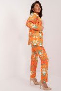 Spodnie Komplet Model DHJ-KMPL-17131.32X Orange - Italy Moda Italy Moda Spodnie Komplet Model DHJ-KMPL-17131.32X Orange - Italy Moda Italy Moda