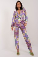 Spodnie Komplet Model DHJ-KMPL-17131.32X Violet - Italy Moda Italy Moda Spodnie Komplet Model DHJ-KMPL-17131.32X Violet - Italy Moda Italy Moda